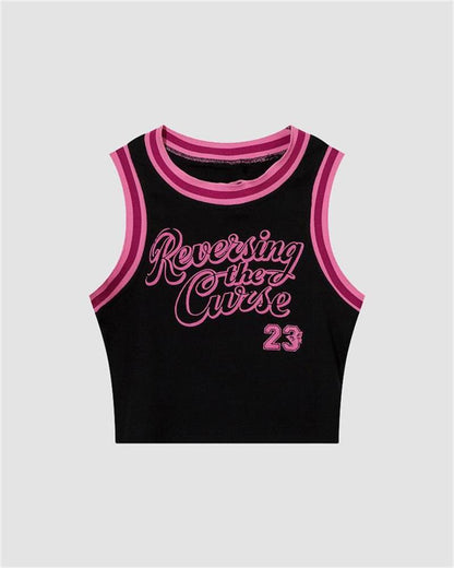 Reversing The Curse Cropped Tank Top