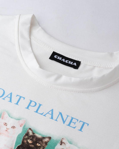 Cat Planet Baby T-Shirt