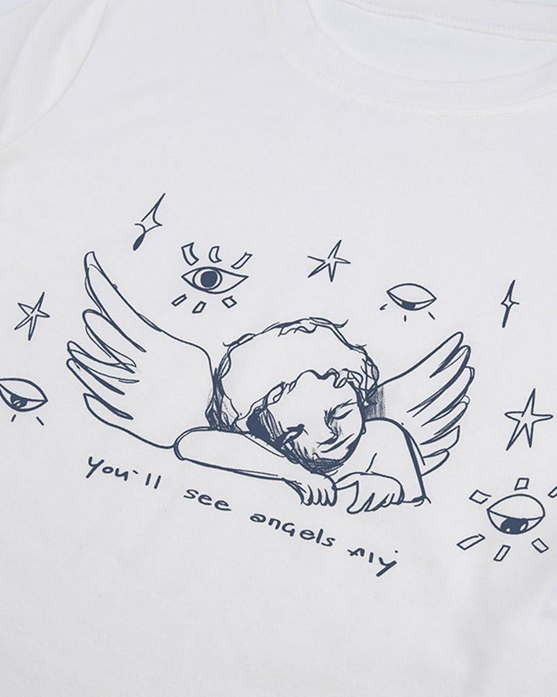 You'll See Angels Fly Baby T-Shirt