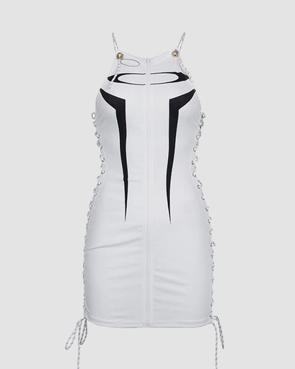 Maywaki Runner Zip Shoelace Dress