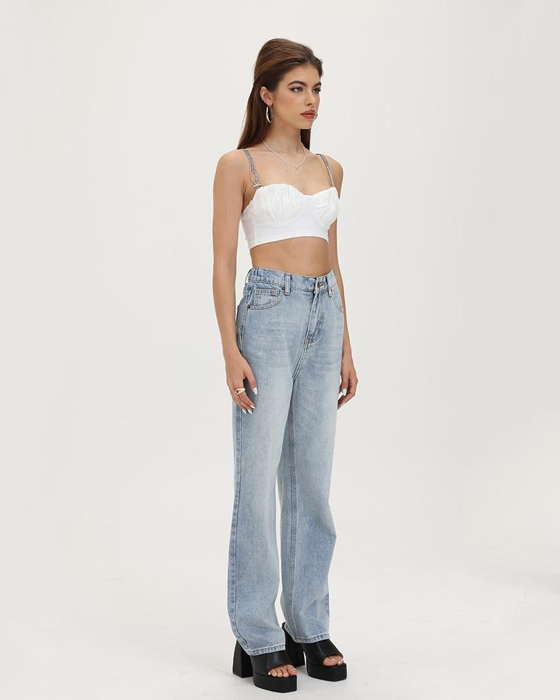 Hawkins High Waisted Denim Jeans