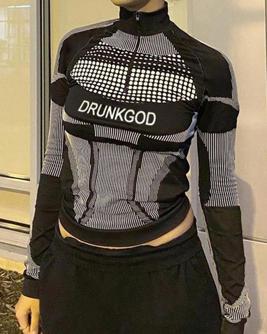 Voxstrand Biker Drunkgod Long Sleeve Top