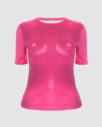 Triumph Graphic Body Print Top