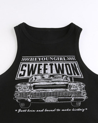 Sweetwon Drivers Seat Crop Top