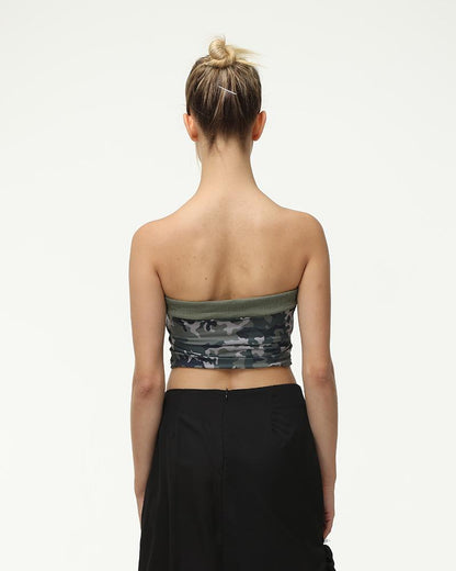 Biolesque Camo Tube Top