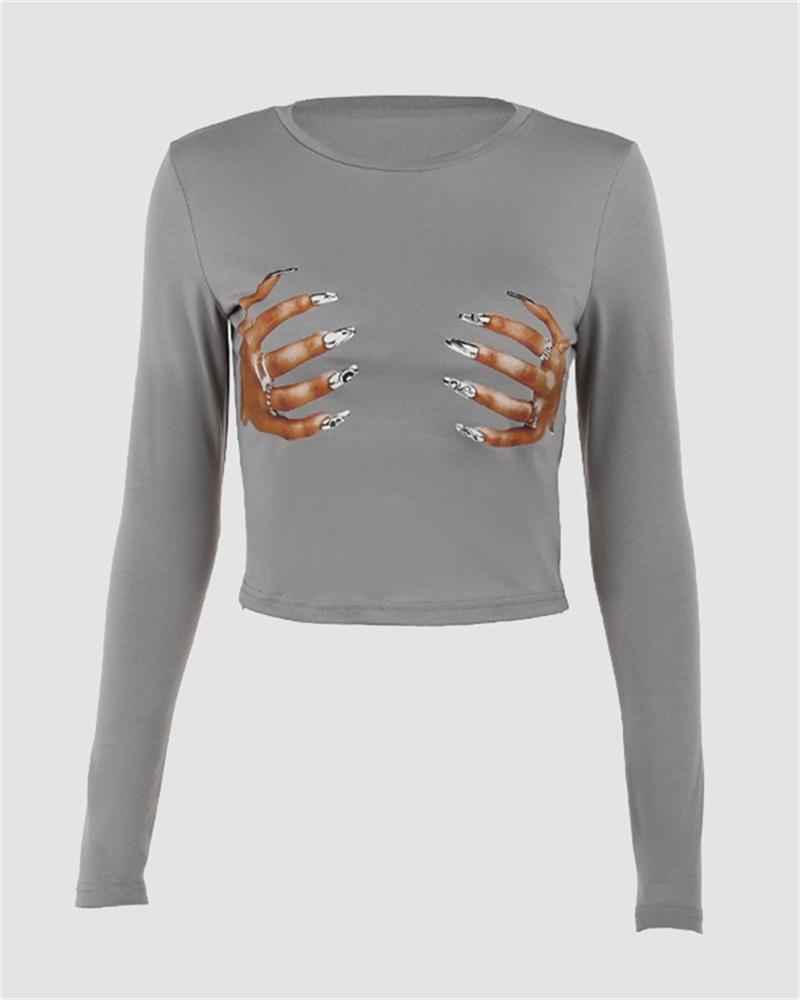 Too Handsy Long Sleeved Top