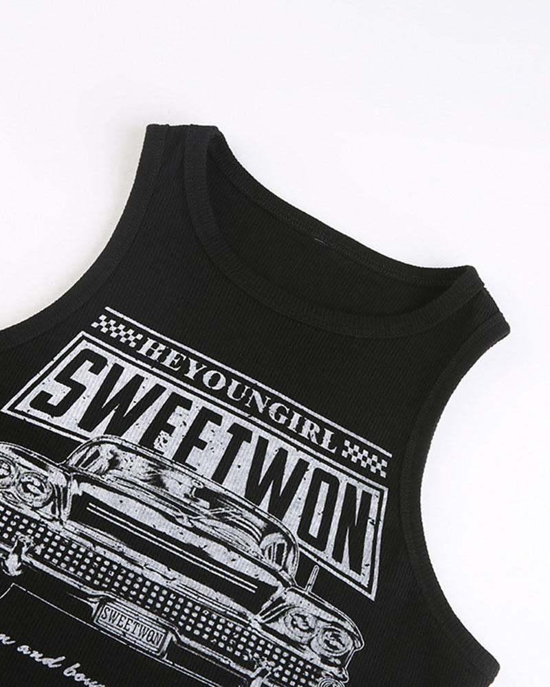 Sweetwon Drivers Seat Crop Top