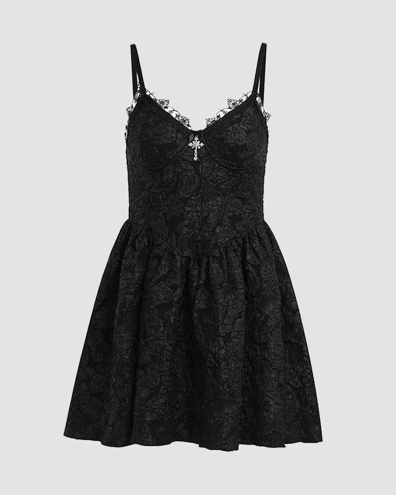 Possession Lace Flare Dress