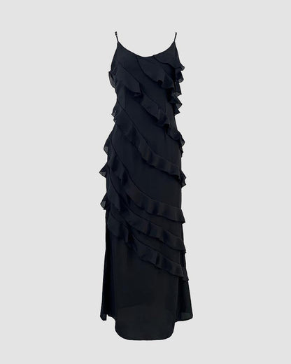 Flaming Maxi Dress