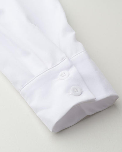 Breakfast Milk Collared Shirt with Wrapround Tie