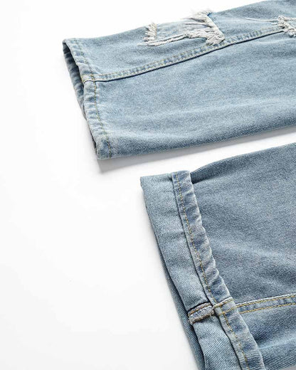 Distressed Star Sonimire Denim Jeans