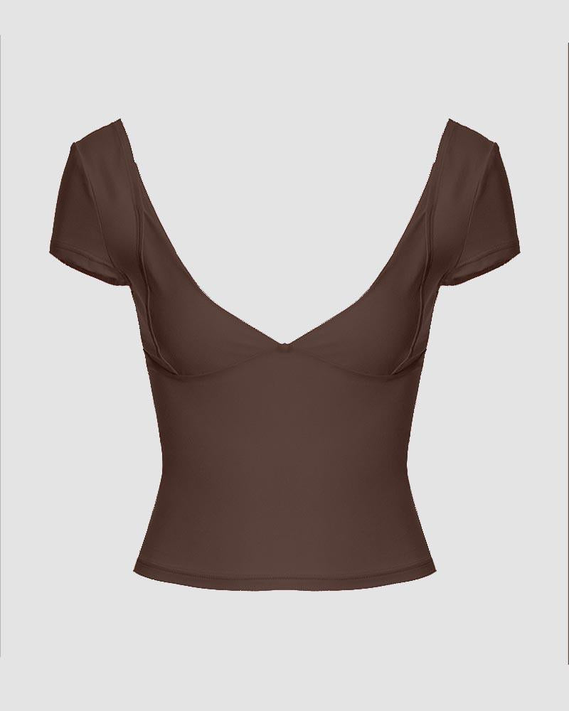 Equinox Illuminum Scoop Neck Top