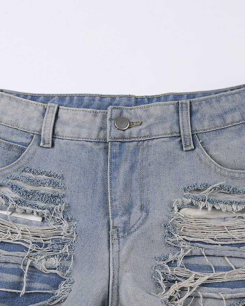 Flintsurge Micro Denim Shorts