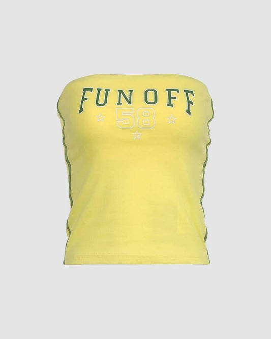 Fun Off Cami Tube Top