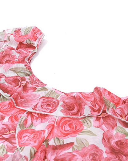 Rowelia Skin Maxi Floral Dress