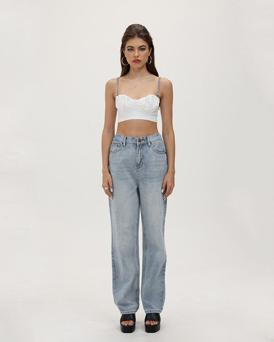 Hawkins High Waisted Denim Jeans