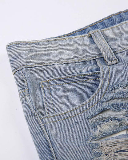 Flintsurge Micro Denim Shorts