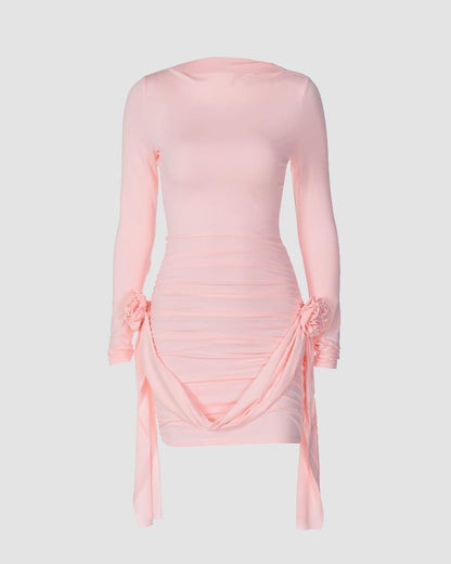 Corfu Rose Mini Dress