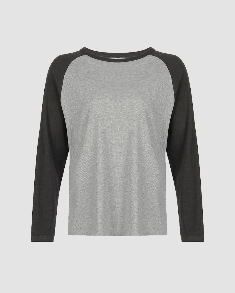 Raglan Long Sleeve Top