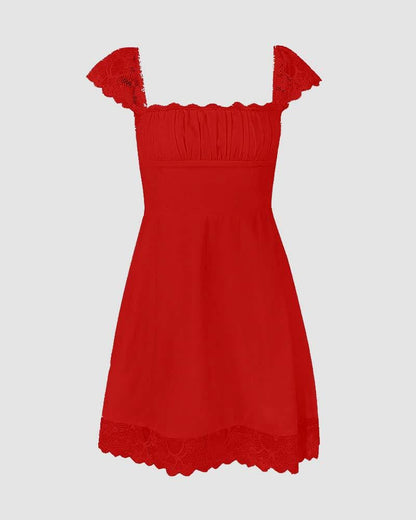 Euboea Sweetheart Mini Dress