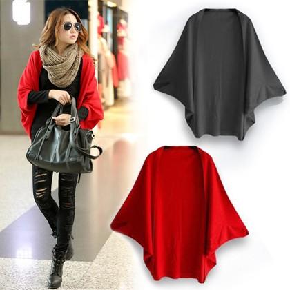 Long Cardigan Cape Coat S __stock:50 Jackets & Coats Low stock refund_fee:800