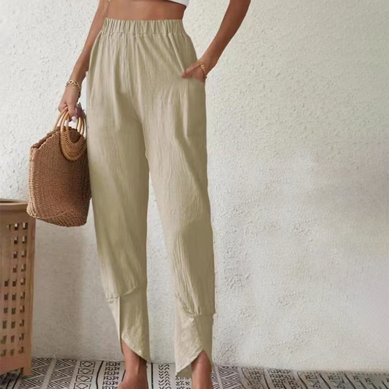 Solid Color Casual Pants Khaki best Best Sellings bottoms clothes pants Plus Size Sale Topseller