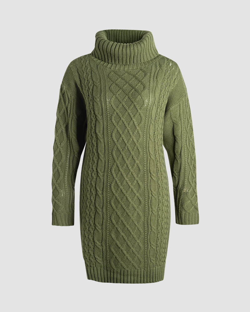 Stables Cable Knit Dress