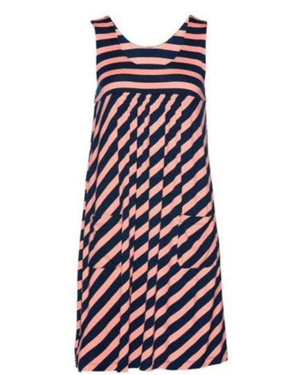 POLLINA STRIPED DRESS /plus size/