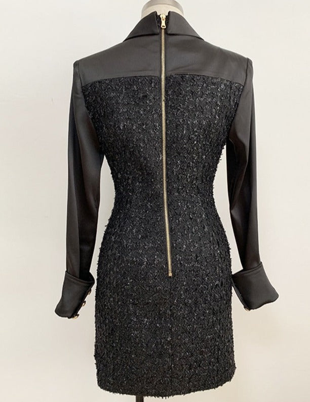 LIDIA TWEED DRESS