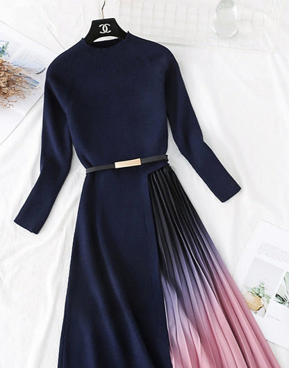 NATALIE GRADIENT DRESS