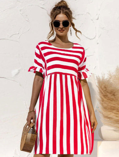 CUTE STRIPED DRESS