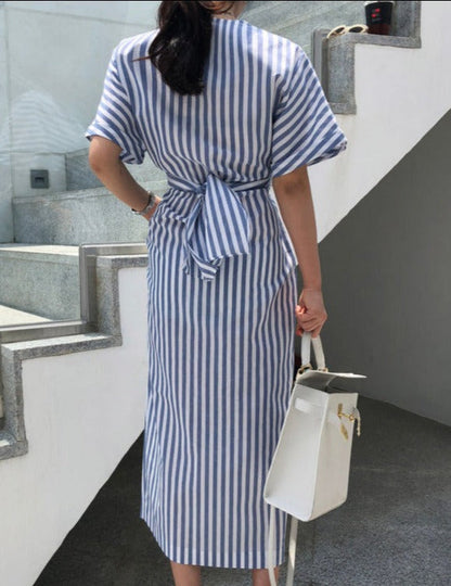 ELLIYA STRIPE DRESS