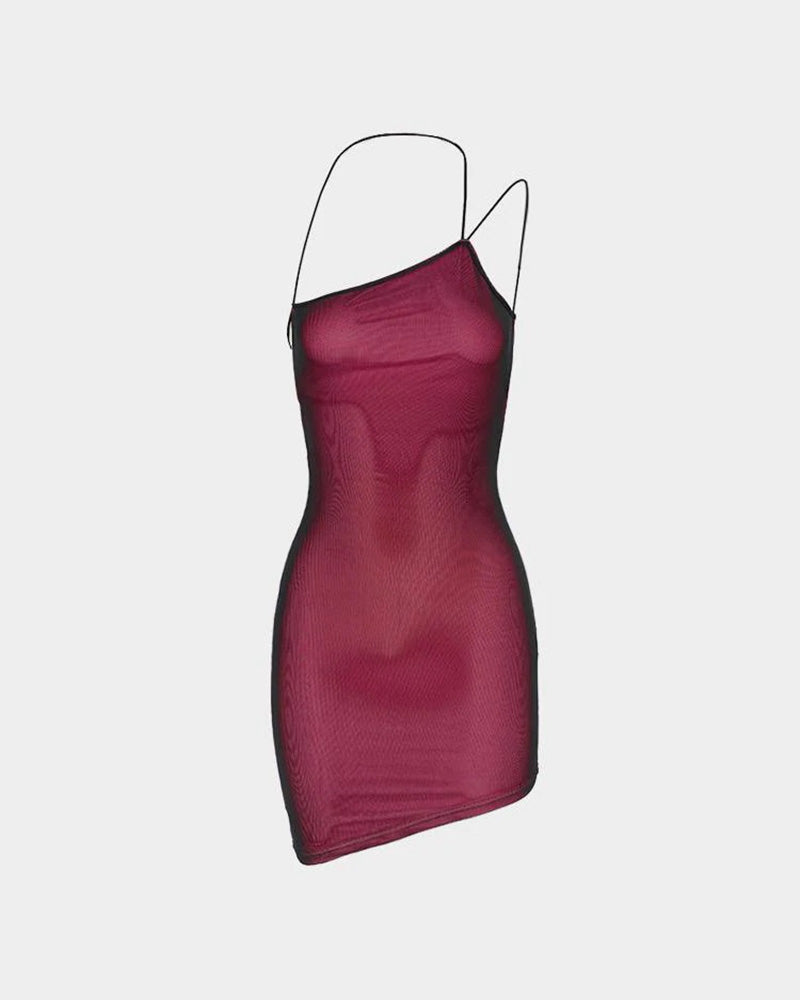 Split Effect Bodycon Dress