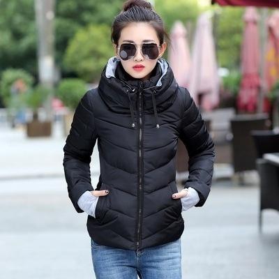 Winter Jacket Women Parka Thick Winter Outerwear Black __stock:50 Jackets & Coats Low stock refund_fee:1800