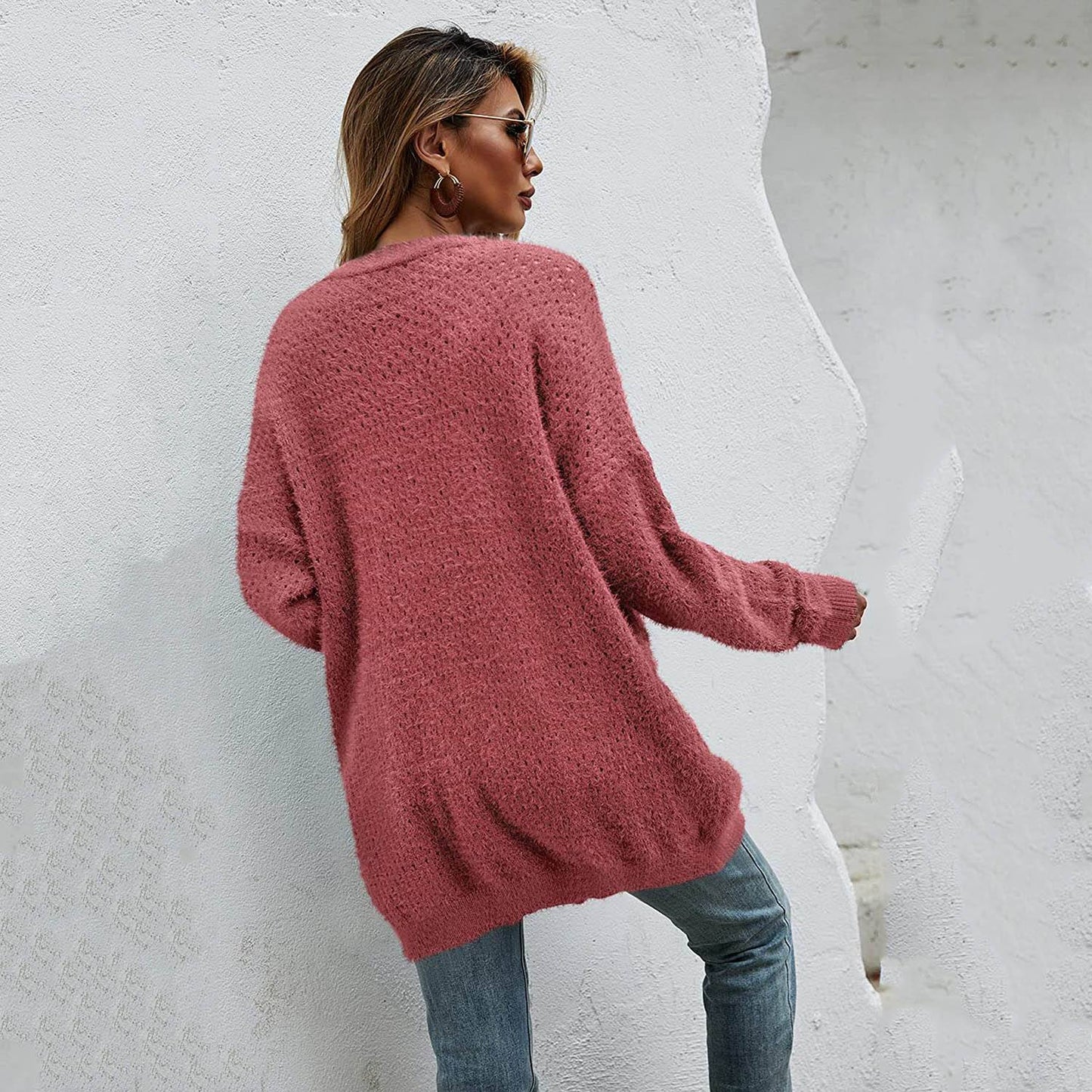 Women's Cardigan Knitted Sweater Jacket