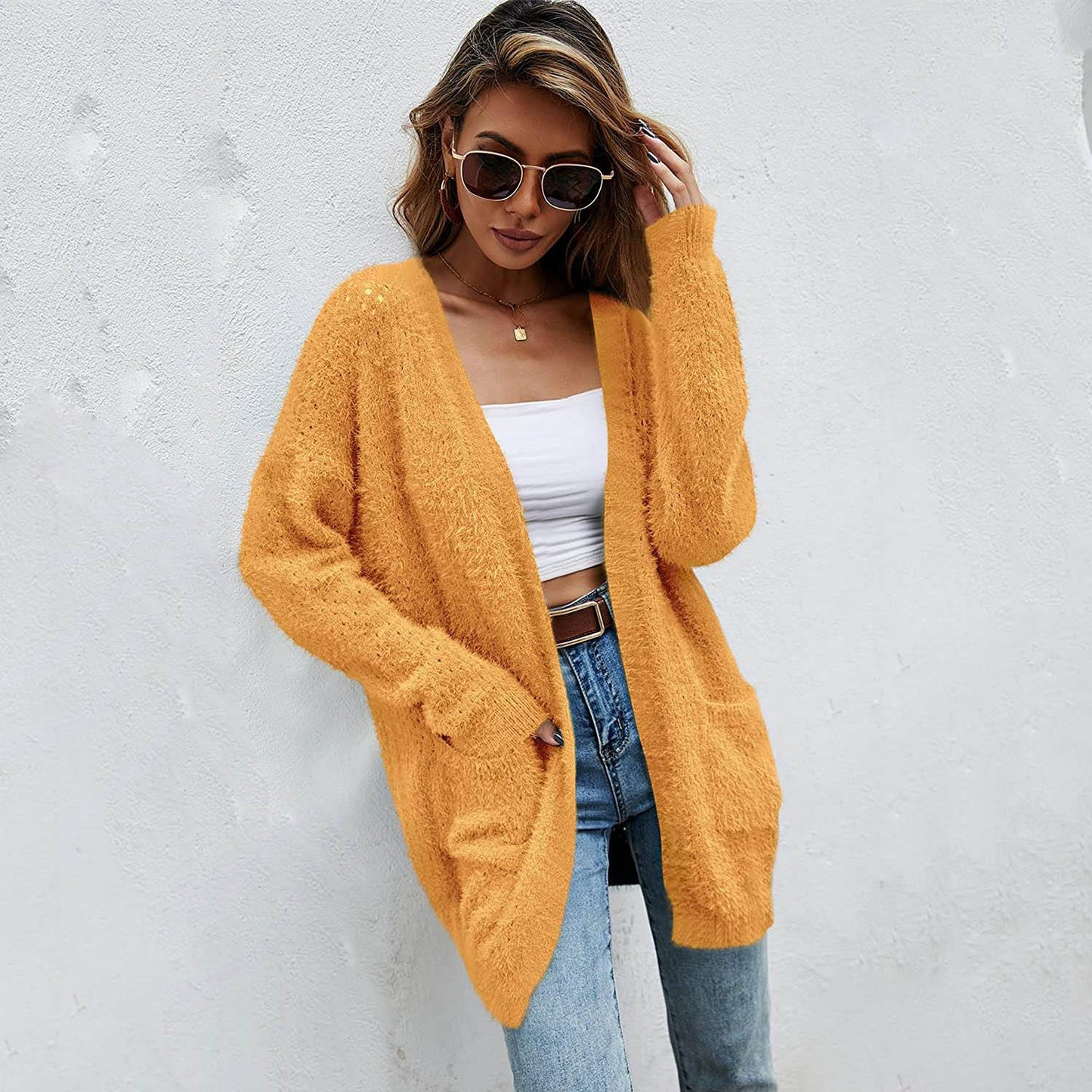 Women's Cardigan Knitted Sweater Jacket