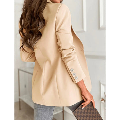 Women's Casual Long Sleeve Blazer