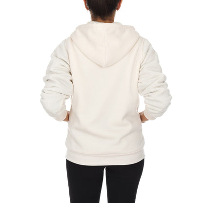 Women's Inner and Outer Sherpa Hoodie Sweatshirt Jacket