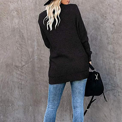 Women's Long Sleeve Knit Cardigan Sweater