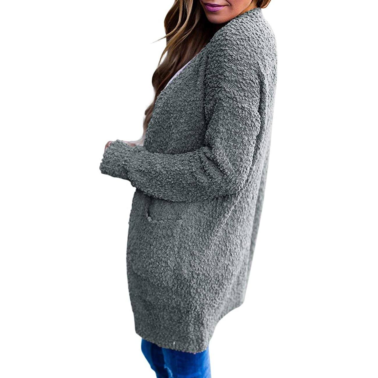 Women's Long-Sleeved Soft Chunky Knitted Sweater