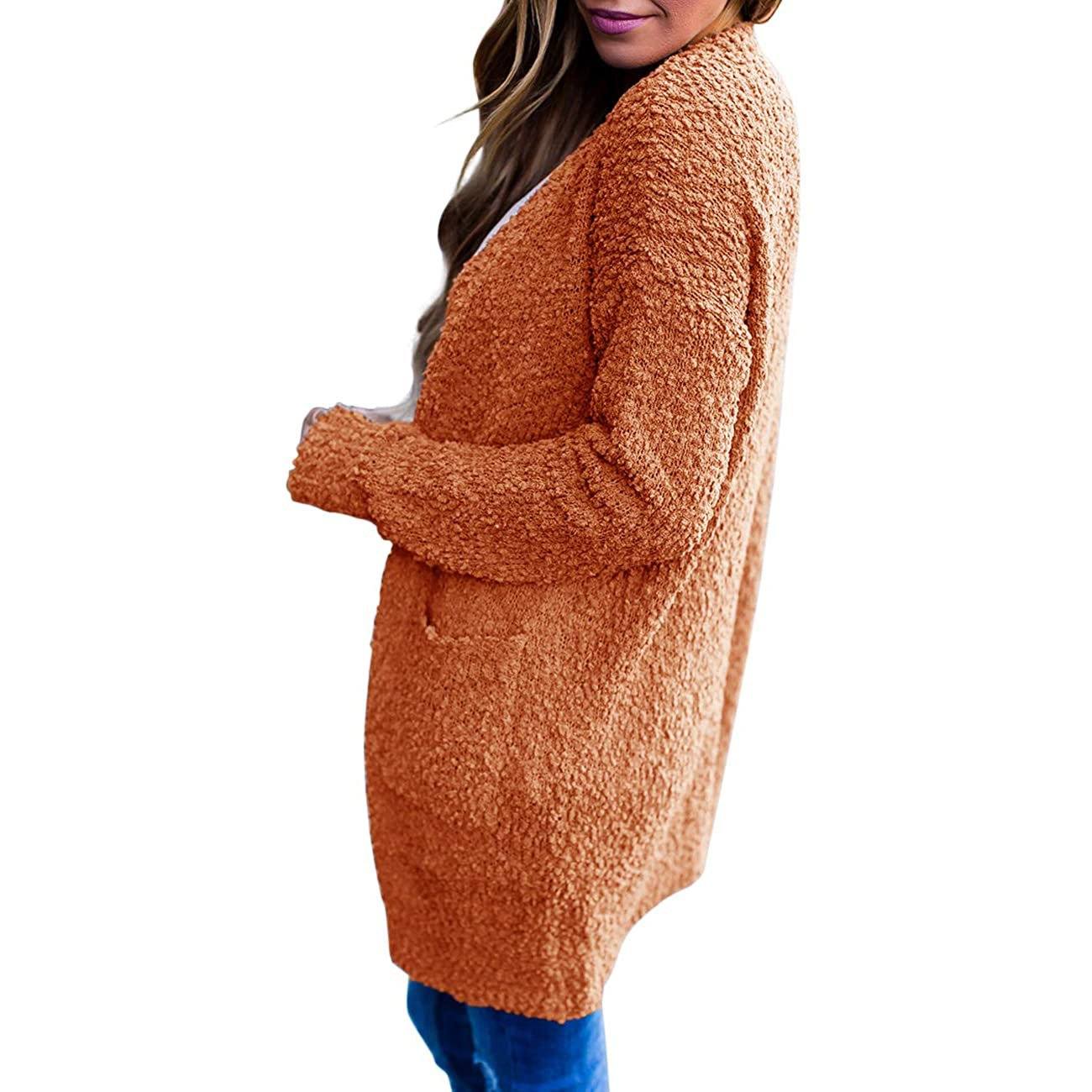 Women's Long-Sleeved Soft Chunky Knitted Sweater