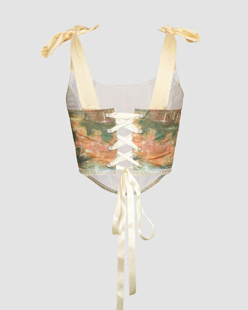 Garden of Eden Corset Top